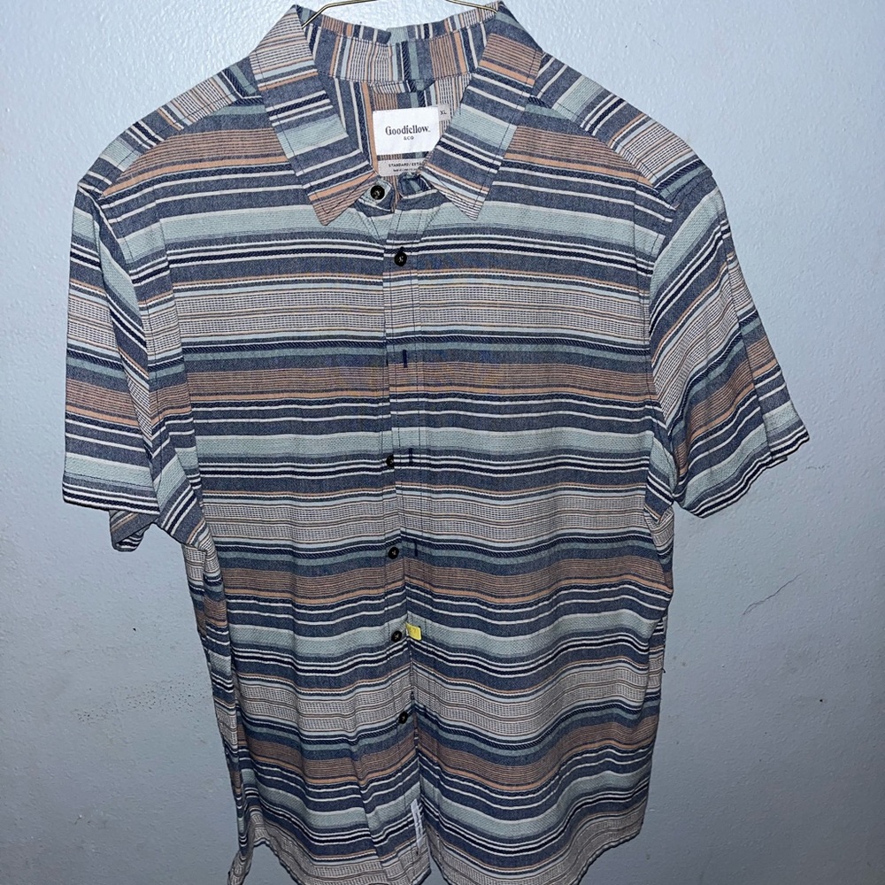 Plaid Goodfellow button down shirt